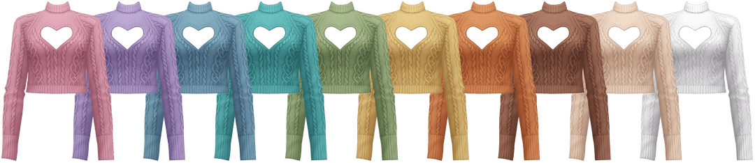Галерея мода Свитер и топ Confession Sweater #1